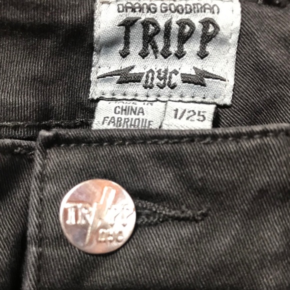 Tripp Black Skinny Jeans Sz 1.  Worn once. - Picture 3 of 4